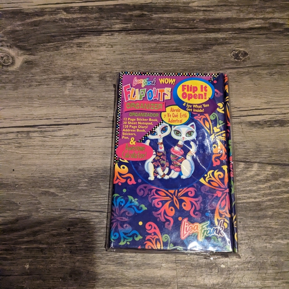Vintage Lisa frank flip out